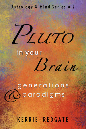 cover of 'Pluto in Your Brain' by Kerrie Redgate